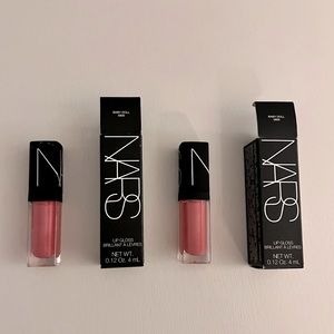 NARS Lipgloss (2 count) travel size - baby doll👄